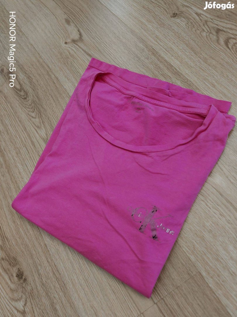 CK pink női pamut póló XL-XXL