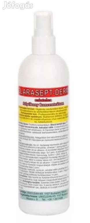 CLARASEPT DERM BŐRFERTŐTLENÍTŐ 250ML