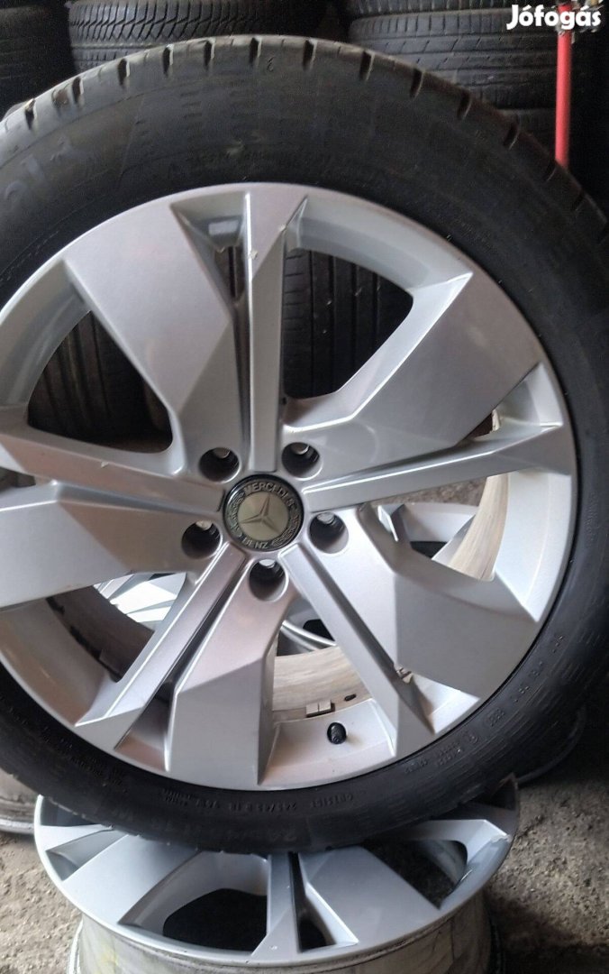 CLS Mercedes 18-as nyári szett Continental 245/45R18 90% nyáriak