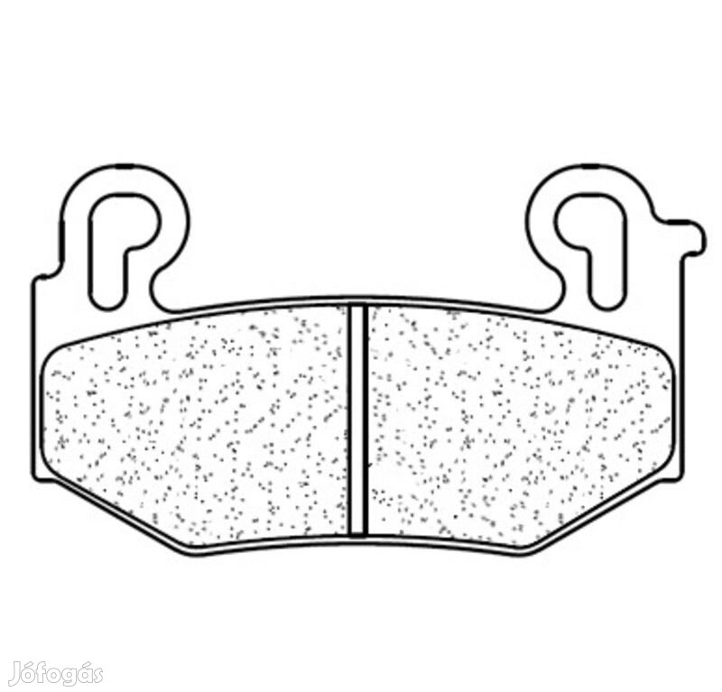 CL BRAKES Út Sinterezett Fém Fékbetétek - 1280A3+