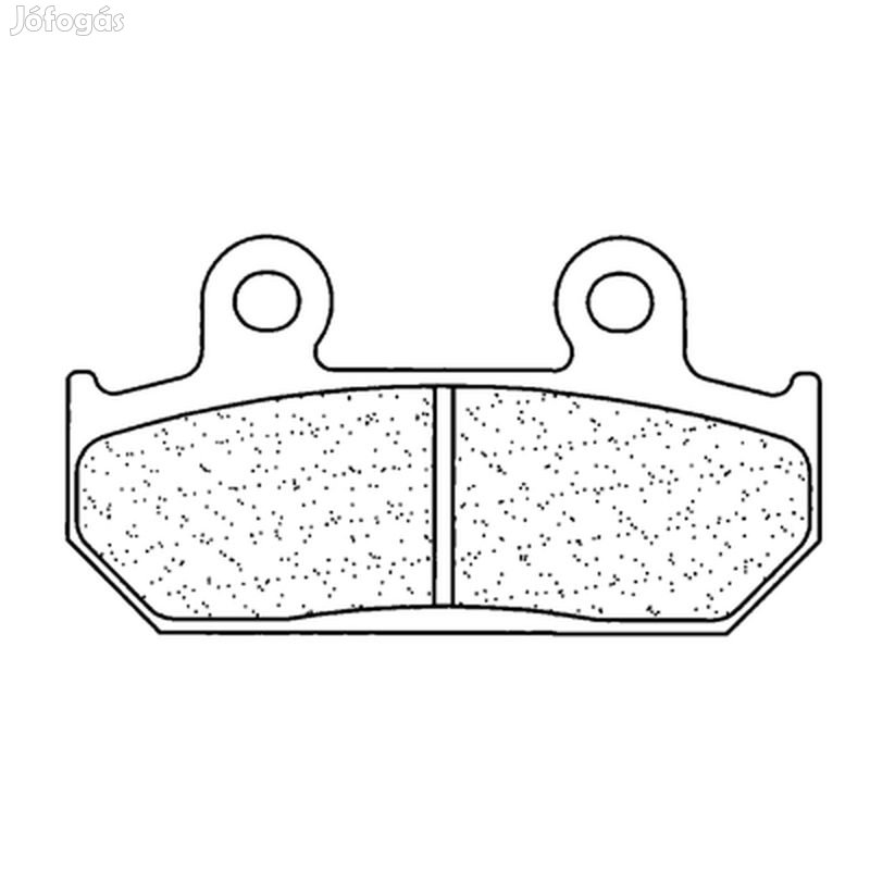 CL BRAKES utcai szinterezett fém fékbetétek - 2252RX3
