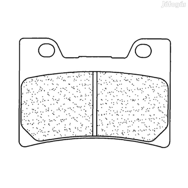 CL BRAKES utcai szinterezett fém fékbetétek - 2309A3+