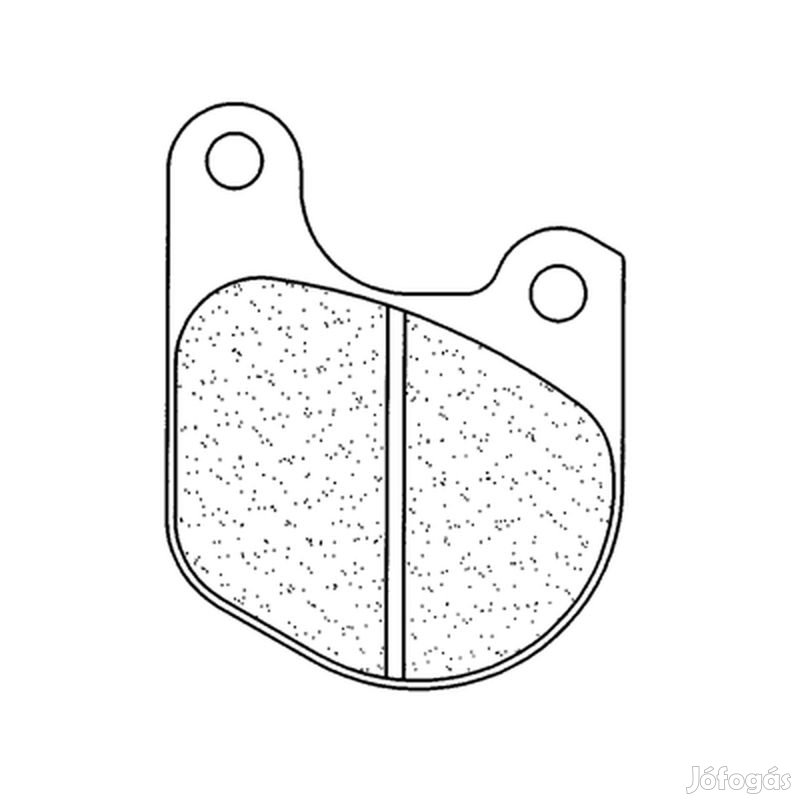 CL BRAKES utcai szinterezett fém fékbetétek - 2700A3+