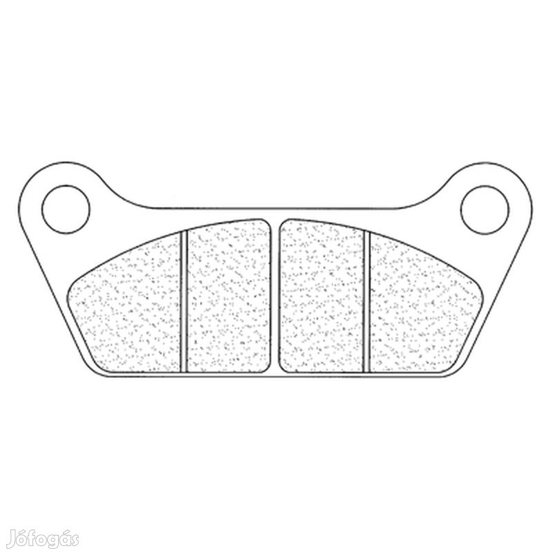 CL BRAKES utcai szinterezett fém fékbetétek - 2702RX3