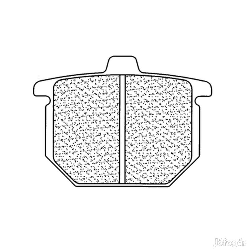 CL BRAKES utcai szinterezett fém fékbetétek - 2814RX3