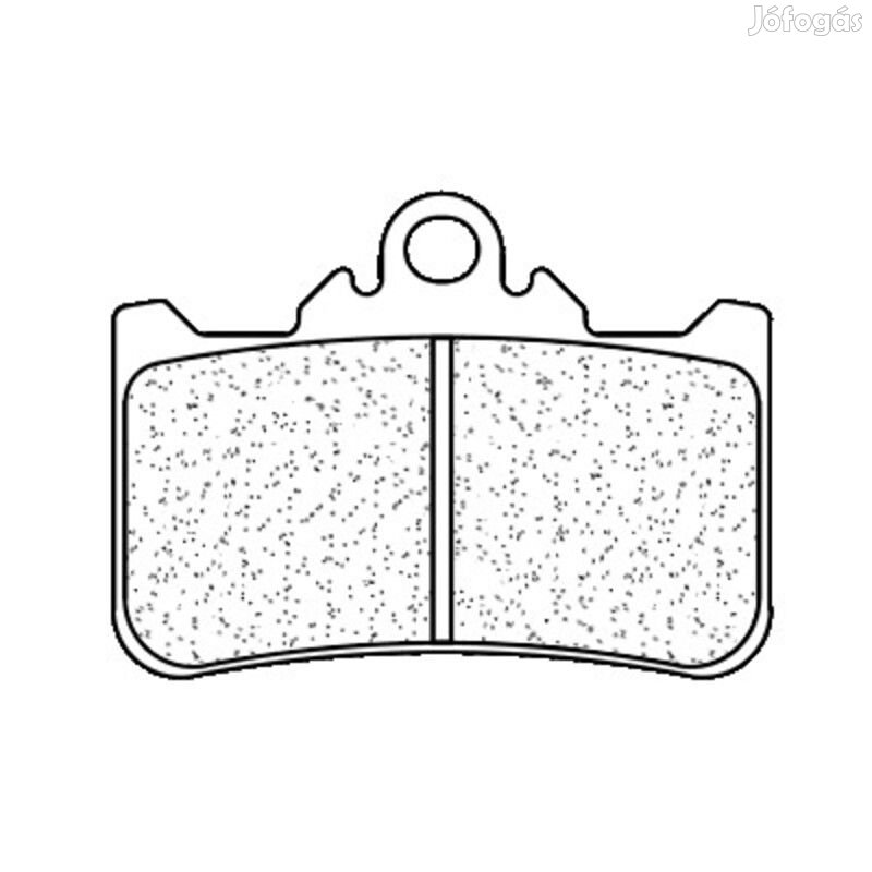 CL BRAKES utcai szintermetál fékbetétek - 1216A3+