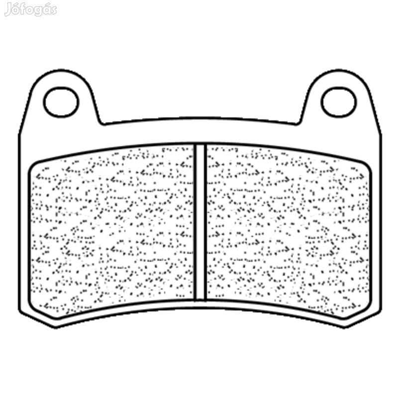 CL FÉKEK Utcai Szinterelt Fékbetétek - 1274S4