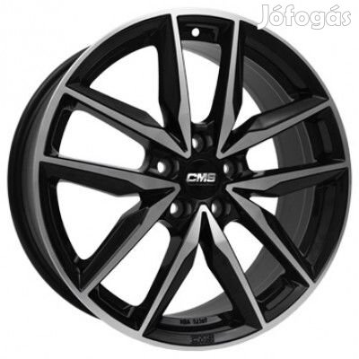 CMS C28 Fekete Polírozott 7X17 5X100 ET40 CB57,1 | alufelni |