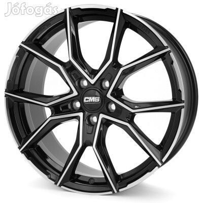 CMS C33 Diamond Black Gloss 8X18 5X108 ET48 CB65,1 | alufelni |