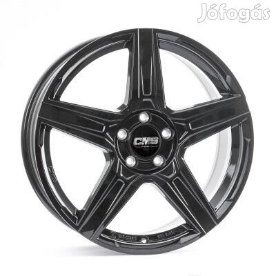 CMS C34 Complete Black Gloss 7X17 5X112 ET43 CB57,1 | alufelni |