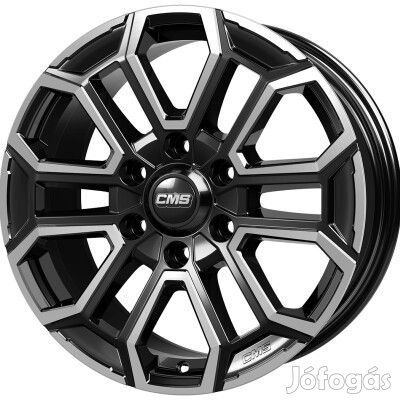 CMS C35 Diamond Black Gloss 7,5X17 6X139,7 ET27 CB0 | alufelni |
