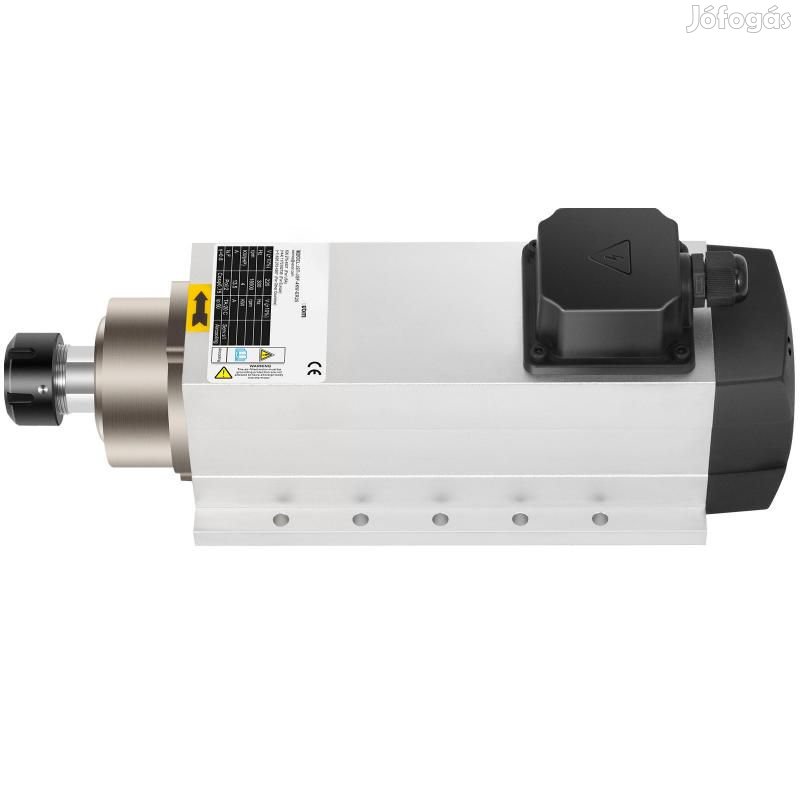 CNC Léghűtéses Orsómotor ER25 Befogóval  4 kW, 18000 RPM