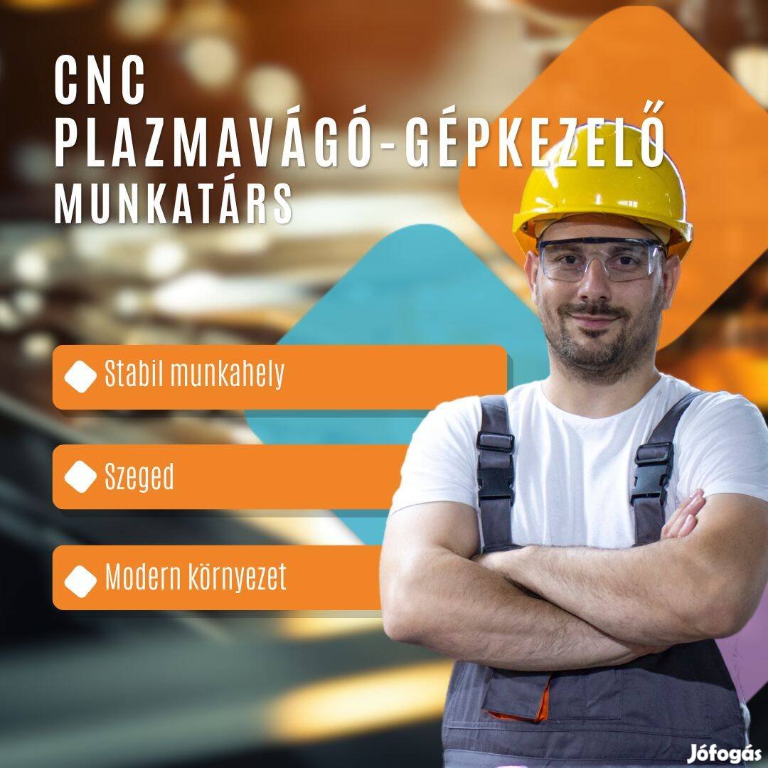 CNC plazmavágó-gépkezelő