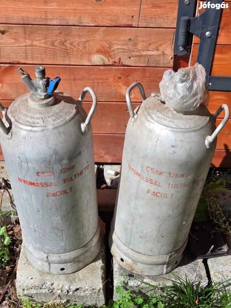 CO2 palack , széndioxid palack , szikvíz palack üres