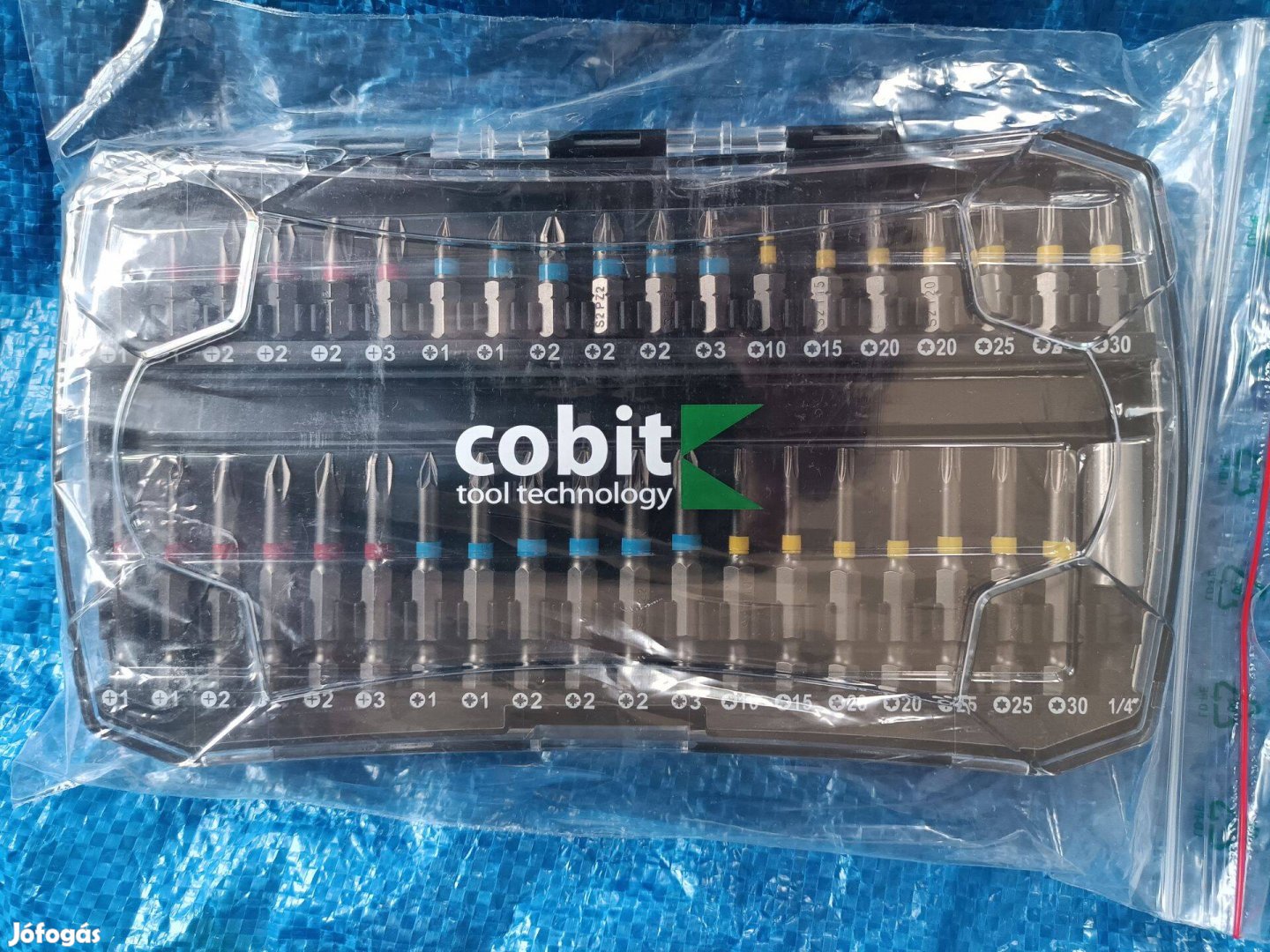 COBIT bitbox csavarbehajtó bit készlet 39 db-os