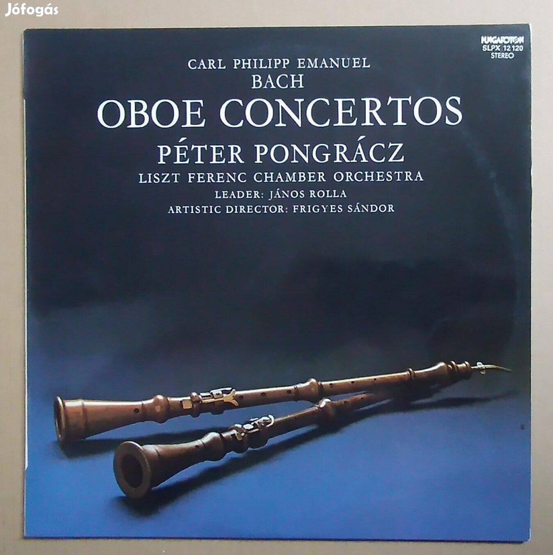 CPE Bach: Oboa versenyek - Pongrácz Péter LP