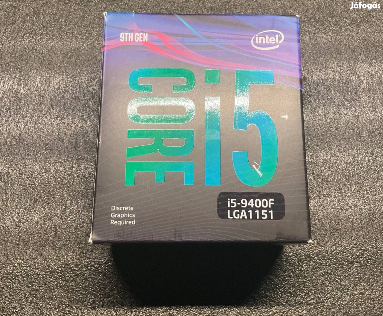 CPU Intel Core i5-9400F processzor (6 mag, 9. generáció, LGA1151)