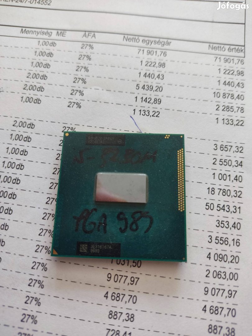 CPU , processzor i5-3230m 