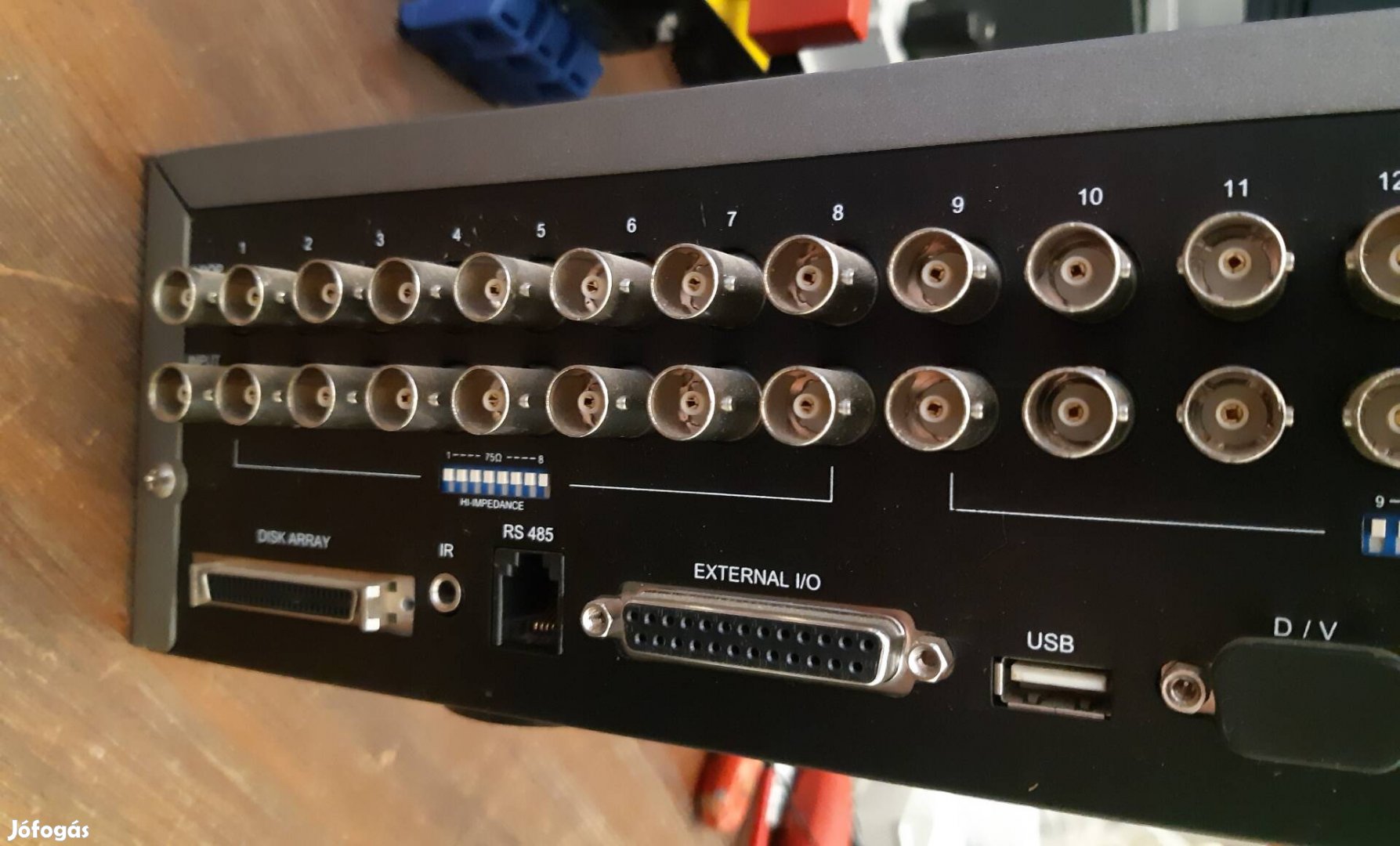 CP-CAM CPD-507 16 csatornás MPEG-4-es rögzítő Magyar nyelvű OSD Pentap