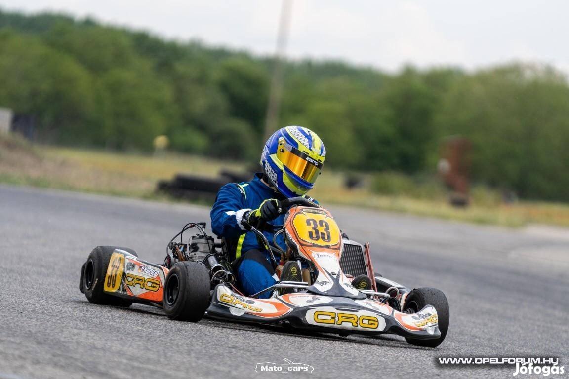 CRG Road Rebel KZ Modena KK1 váltós verseny gokart