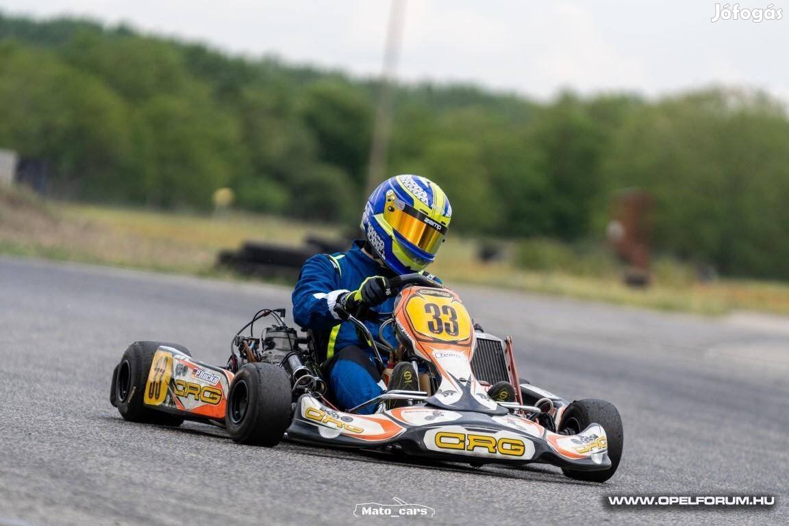 CRG Road Rebel KZ Modena KK1 váltós verseny gokart