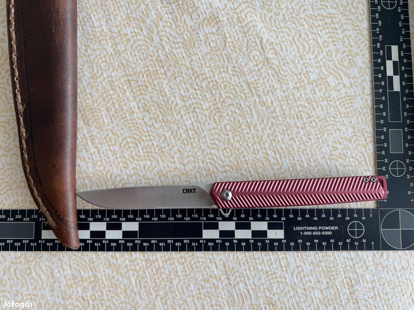 CRKT Ceo piros aluminium