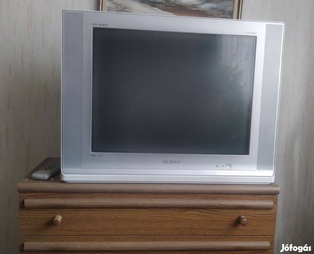 CRT képcső 100Hz Samsung Plano 72 cm sík képernyős tv távirányítóval