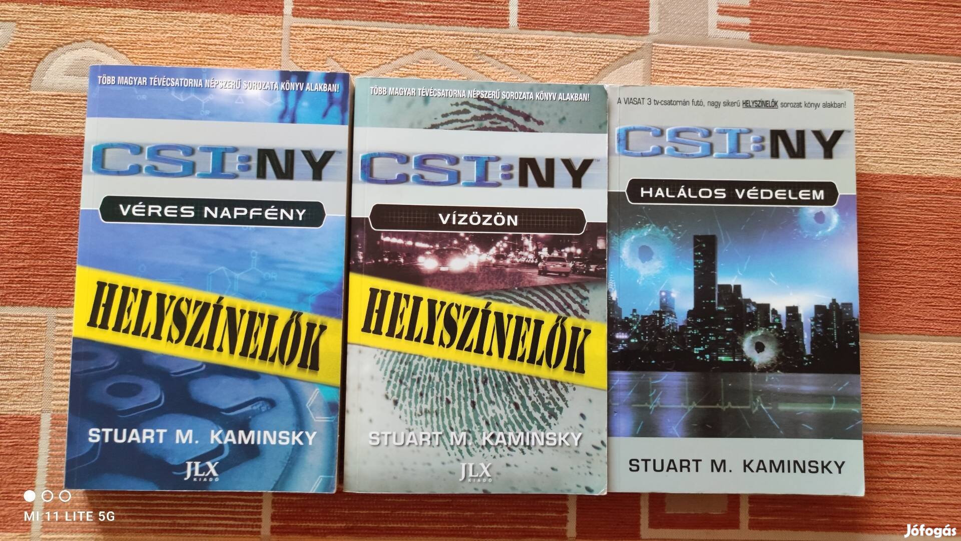 CSI:NY helyszínelők 3 könyv