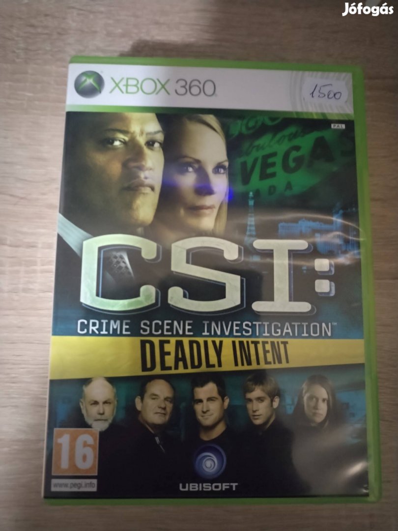 CSI Xbox 360 játék 