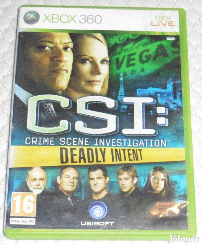 CSI - Deadly Intent (Helyszínelős) Gyári Xbox 360 Játék akár féláron