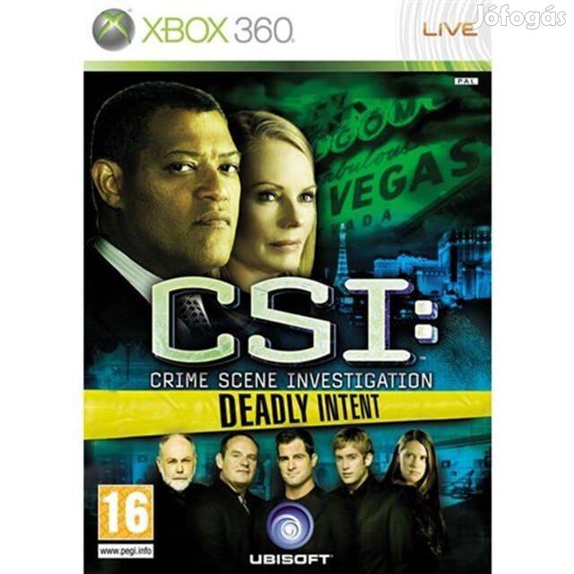 CSI - Deadly Intent eredeti Xbox 360 játék