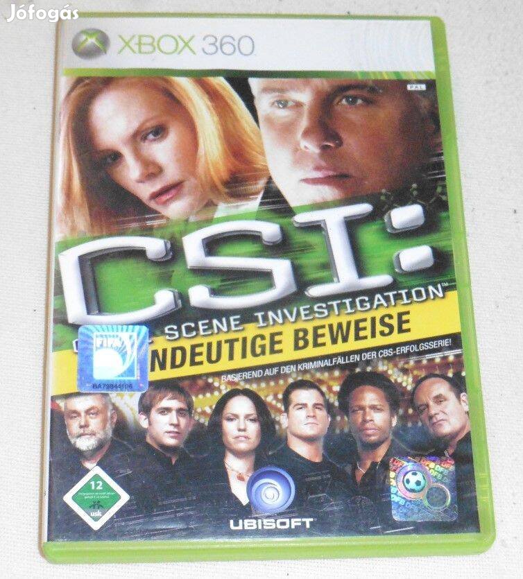 CSI - Hard Evidence (Helyszínelős) Gyári Xbox 360 Játék akár féláron