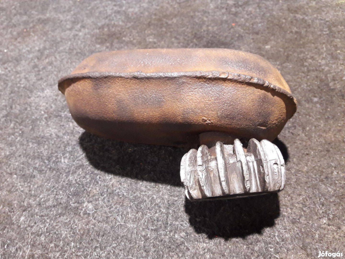 CSK Csepel kapálógép kipufogó szett