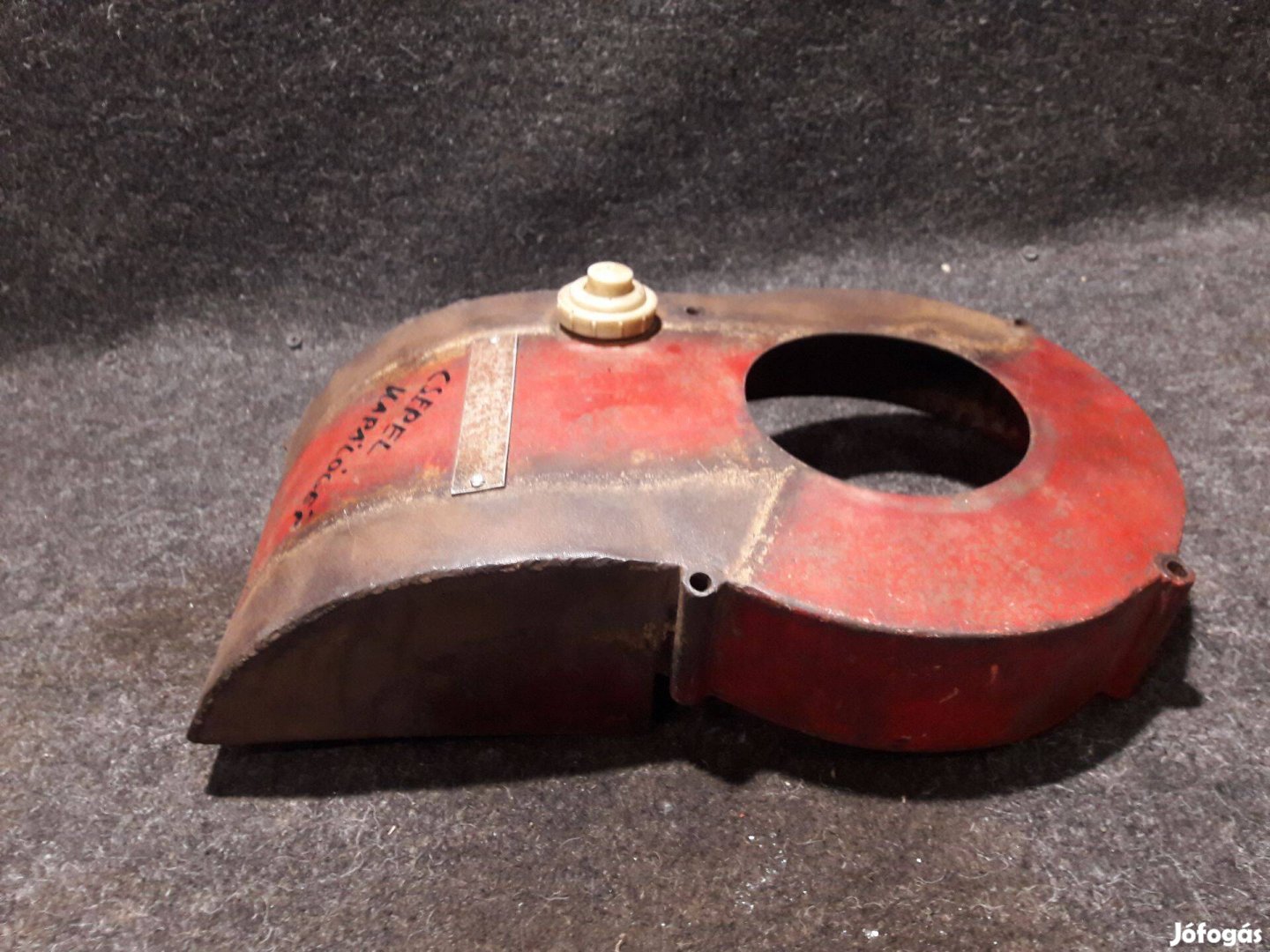 CSK Csepel kapálógép légterelő felső burkolat idom