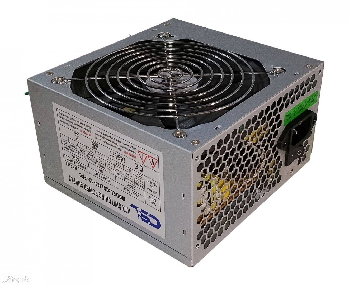 CSL 400W tápegység SATA