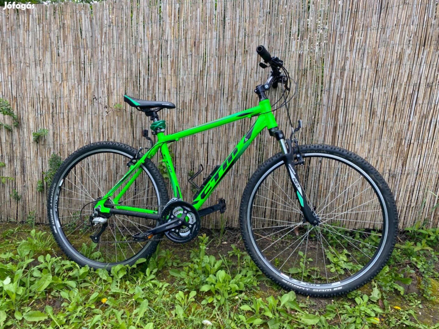 CTM trans 1.0 zöld trekking kerékpár