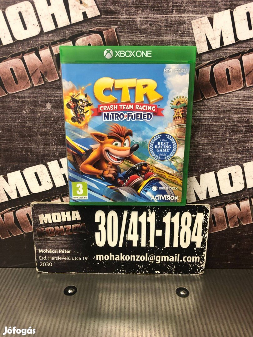 CTR Crash Team Racing Nitro Fueled Xbox One