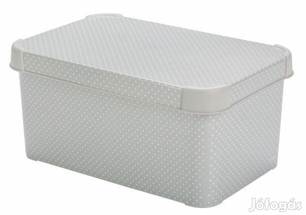 CURVER ART DECO MŰANYAG TÁROLÓ DOBOZ 6 L 735520907