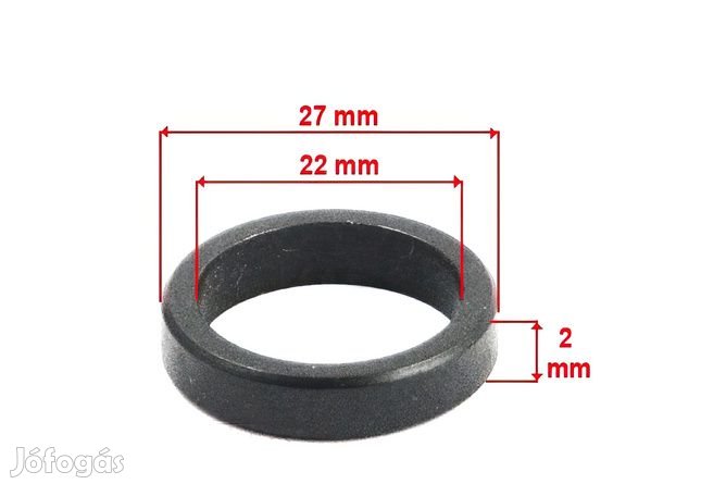 CVT korlátozó gyűrű 22x27x2mm Morini