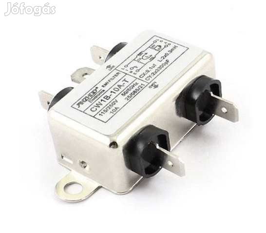 CW1B-10 Beépíthető Hálózati ZavarszŰrő AC 10A 4507