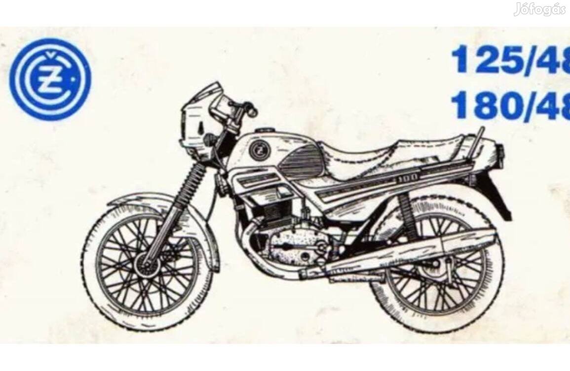 CZ 125-180 alkatrész katalógus ( Magyar) (23.)