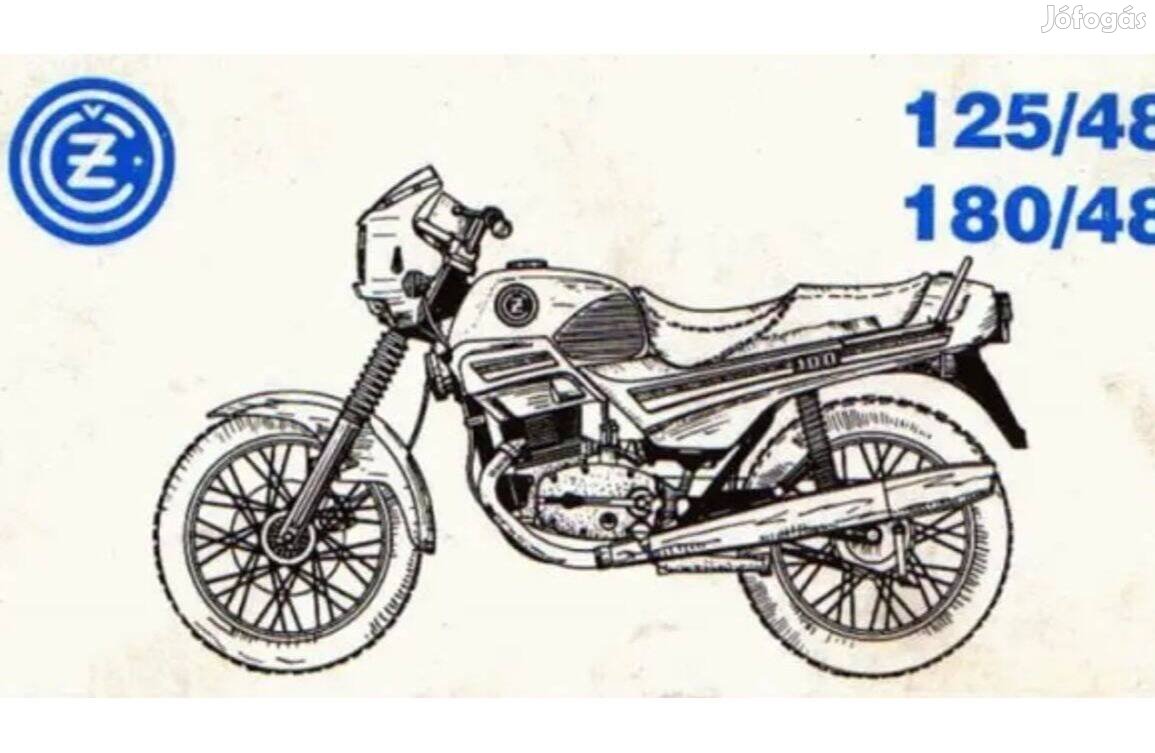 CZ 125-180 alkatrész katalógus ( Magyar) (23.)