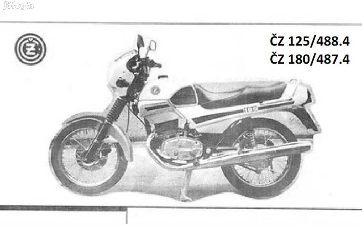 CZ 125-180 alkatrész katalógus ( Magyar )