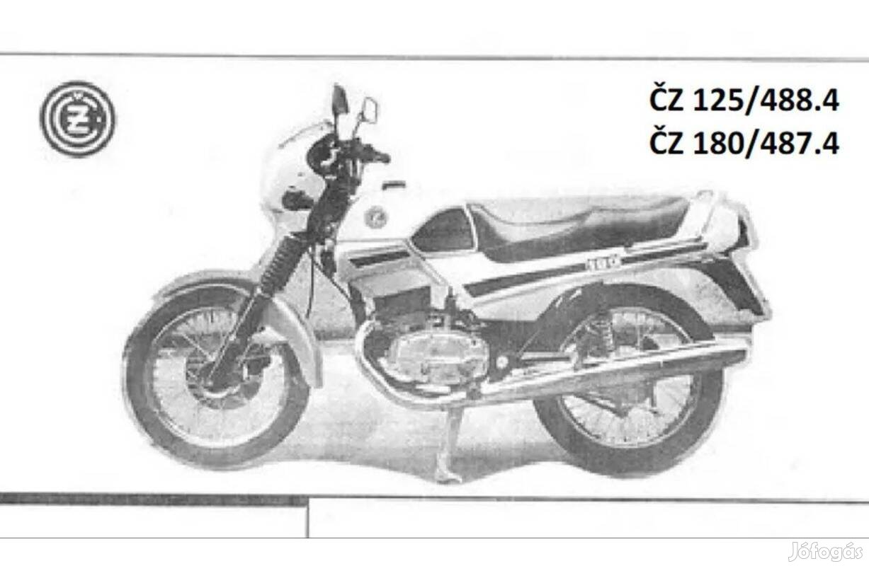 CZ 125-180 alkatrész katalógus ( Magyar )