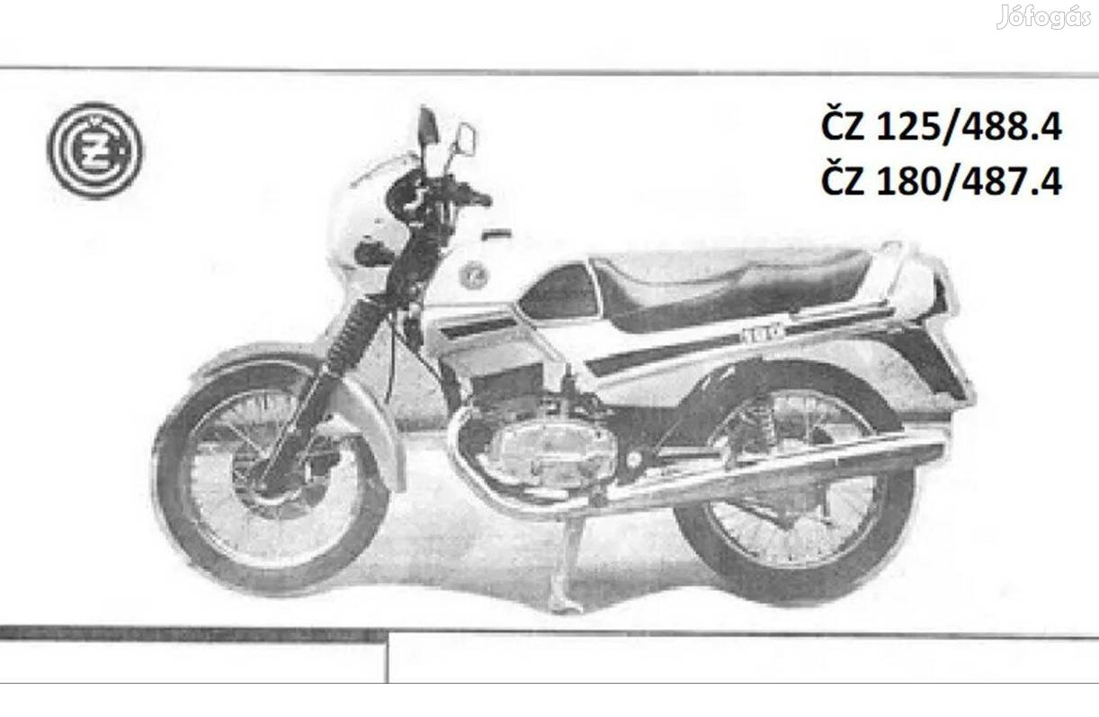 CZ 125-180 alkatrész katalógus ( Magyar )