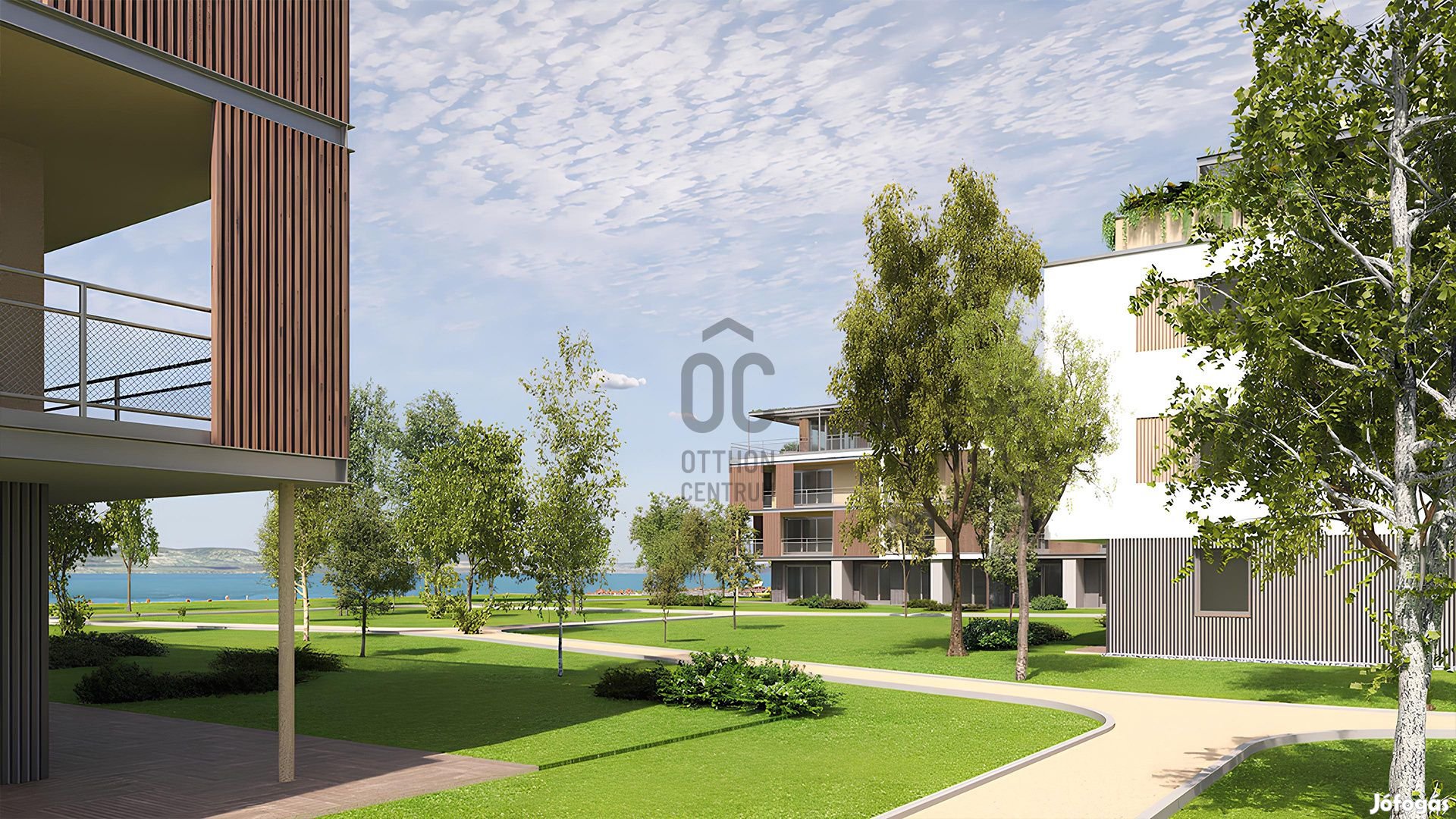 C-2-4 Balatonszemes legszebb, exkluzív vízparti lakóparkja