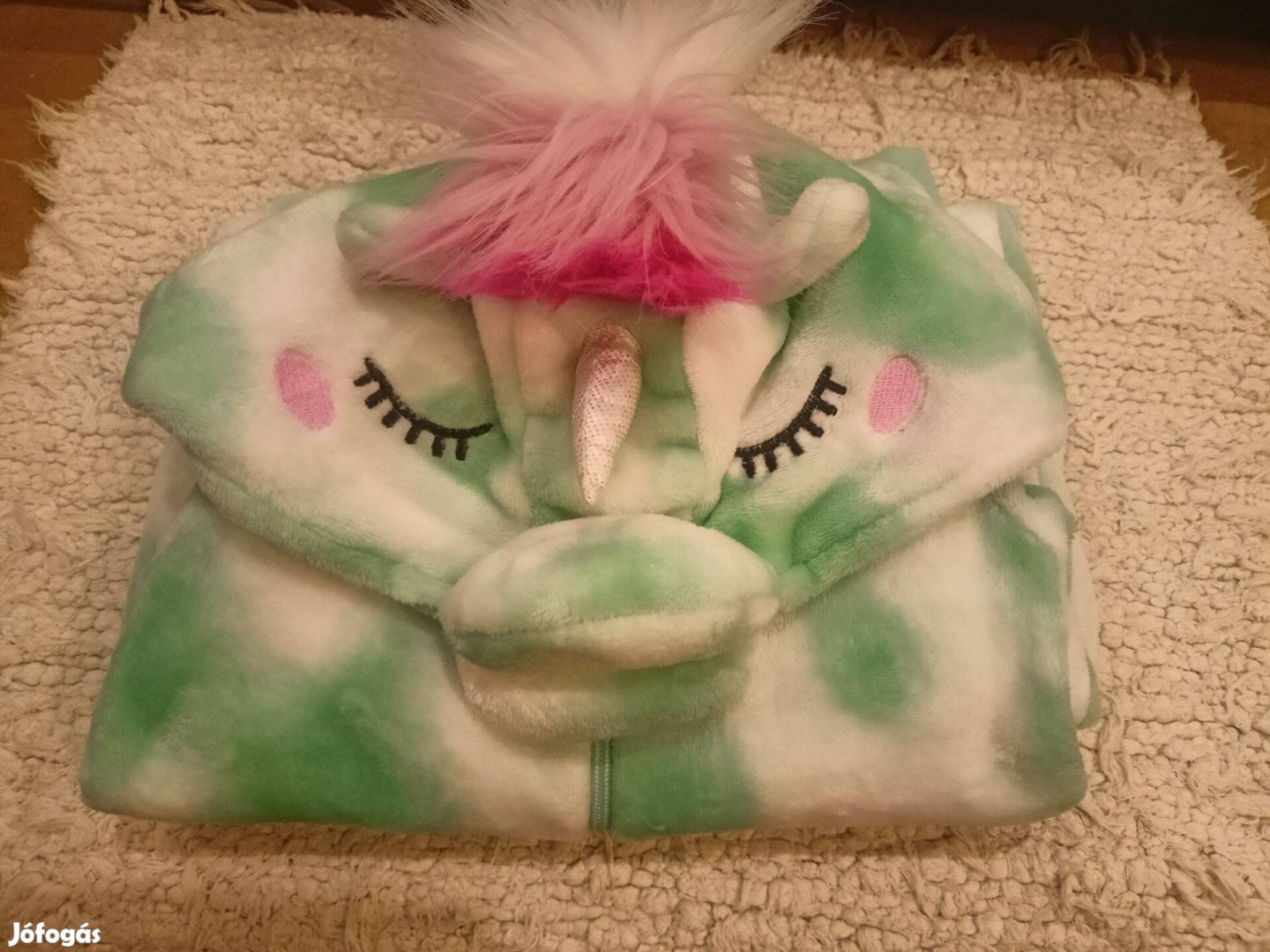 CA Kigurumi meleg plüss unikornis pizsama, overál 134-es