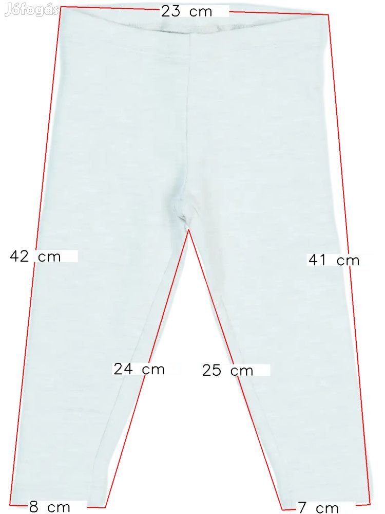 C&A Új (címke nélküli) Lány Leggings (Méret: 92)