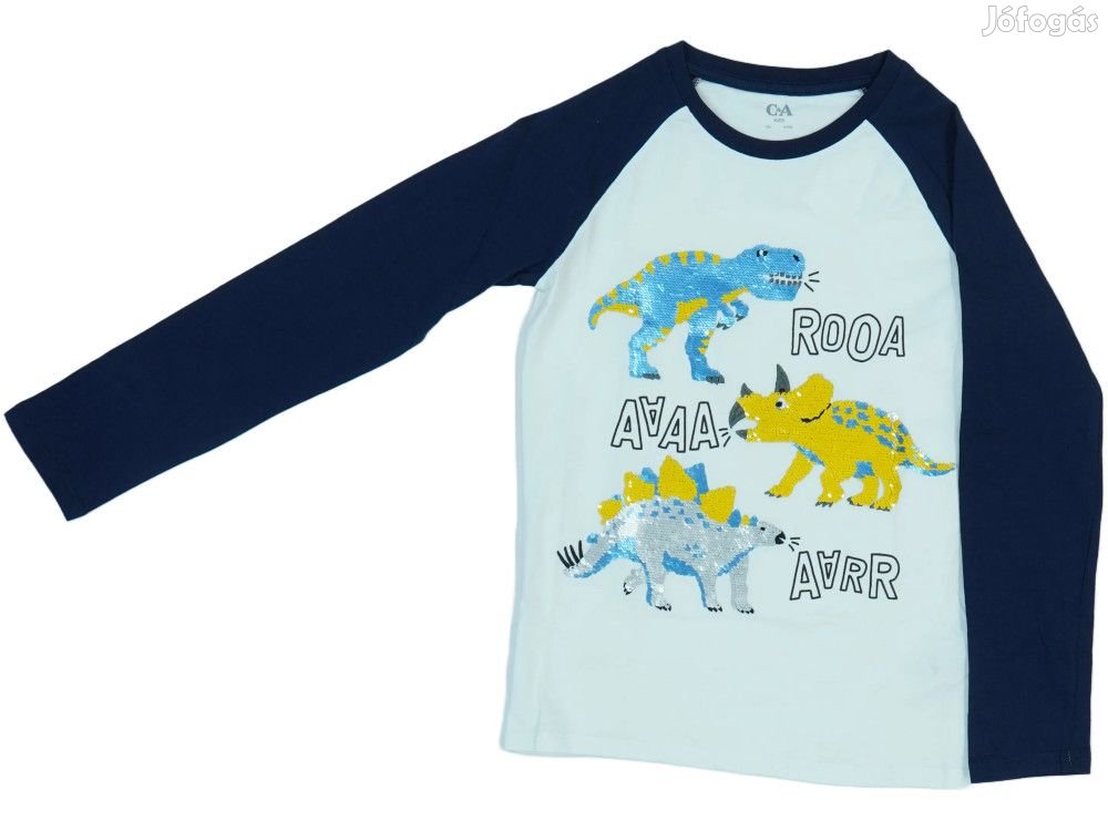 CA Új címkés Fiú Hosszú ujjú felső Méret 134