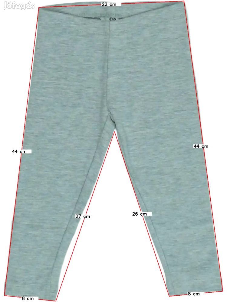 C&A Új (címkés) Lány Bélelt és Thermo nadrág (Méret: 92)